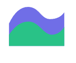 Stacked Area Chart Tool Icon